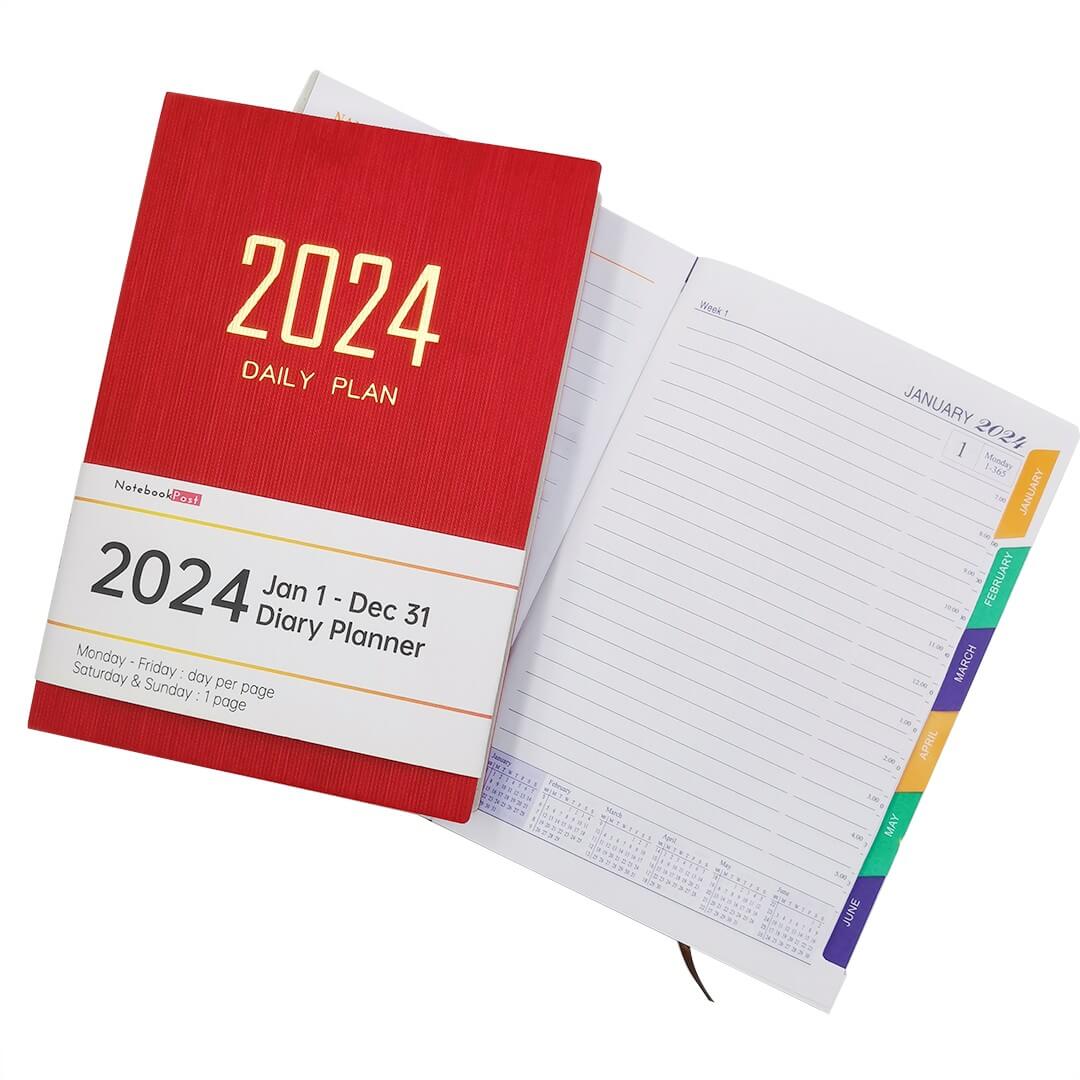 Planning 2024: Red Softcover