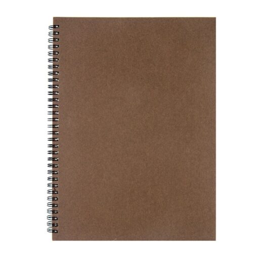 Big A4 Size Spiral Notebook with Dot Grid Paper - Notebookpost