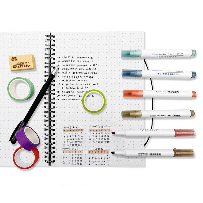 Best Dotted Journal Starter Kit for Beginners - Notebookpost